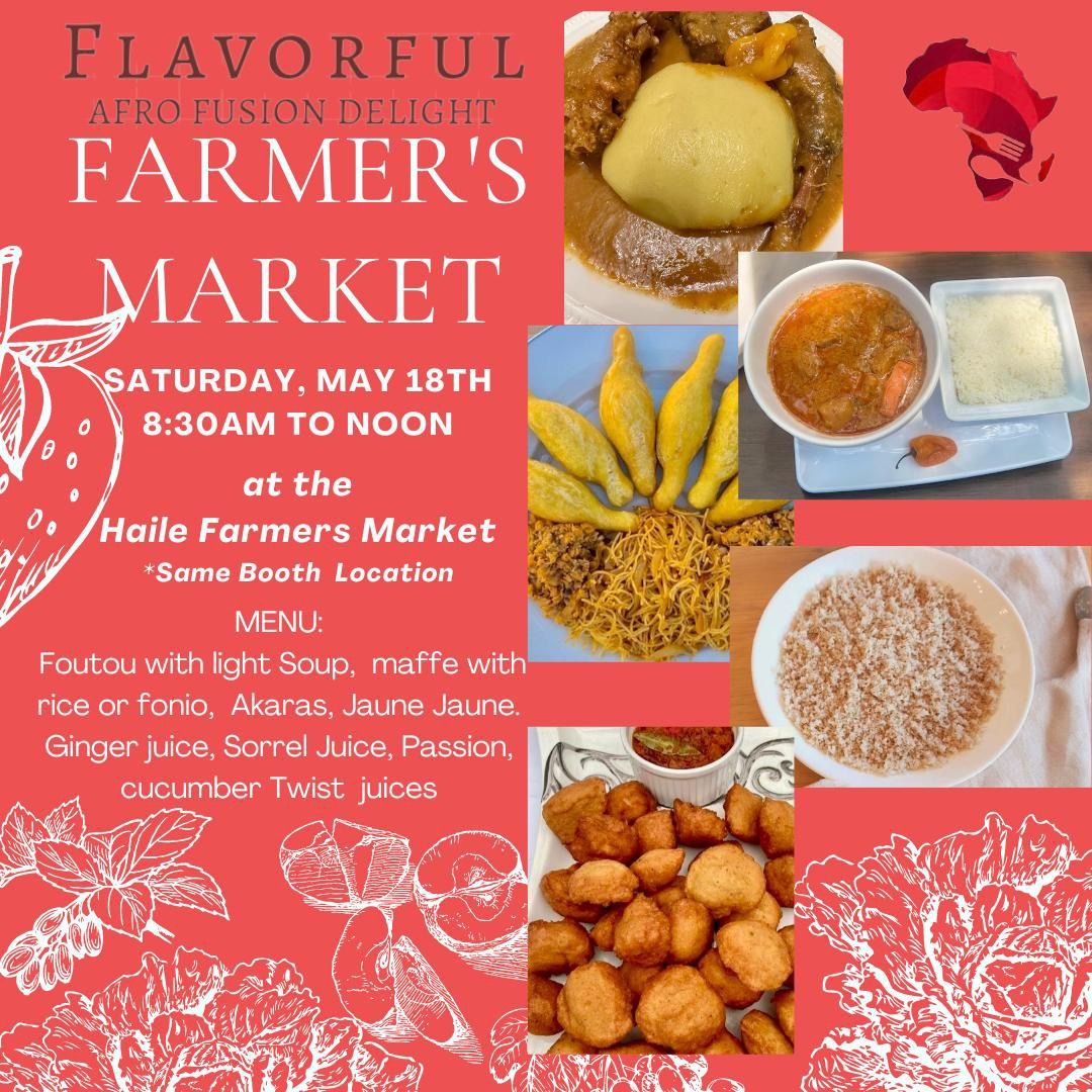 Flavorful at Haile Farmers market!!