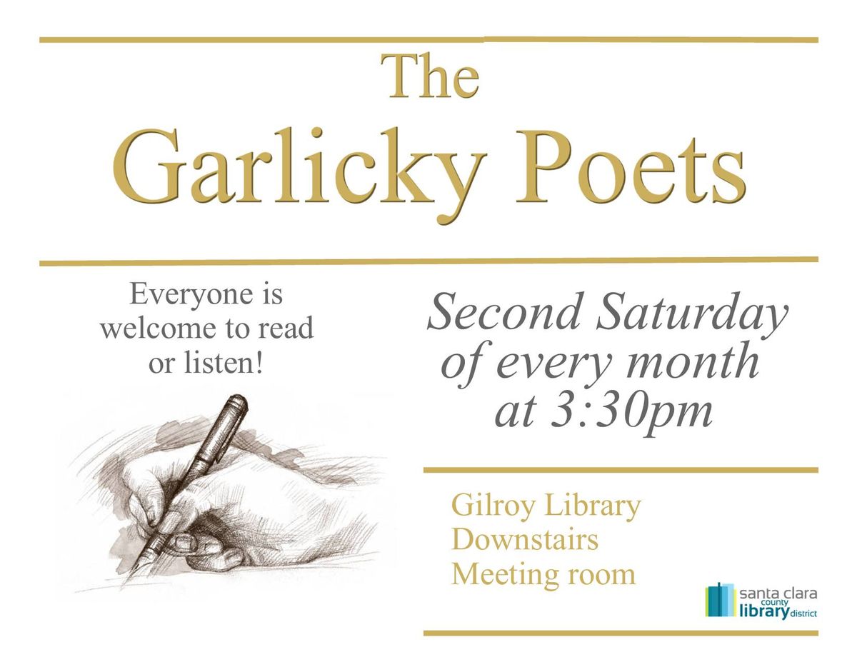 Poetry Readings with the Garlicky Group of Poets