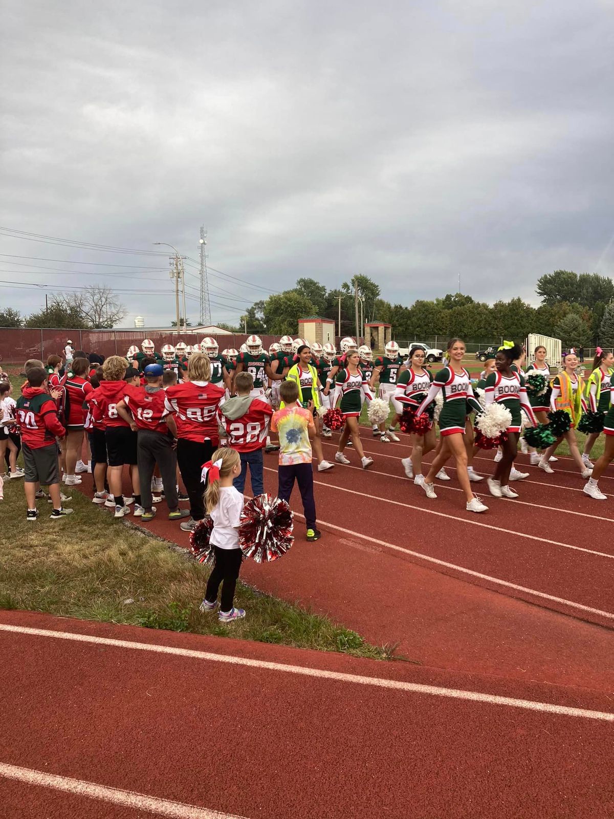 Youth Football Night at the BHS Football Game