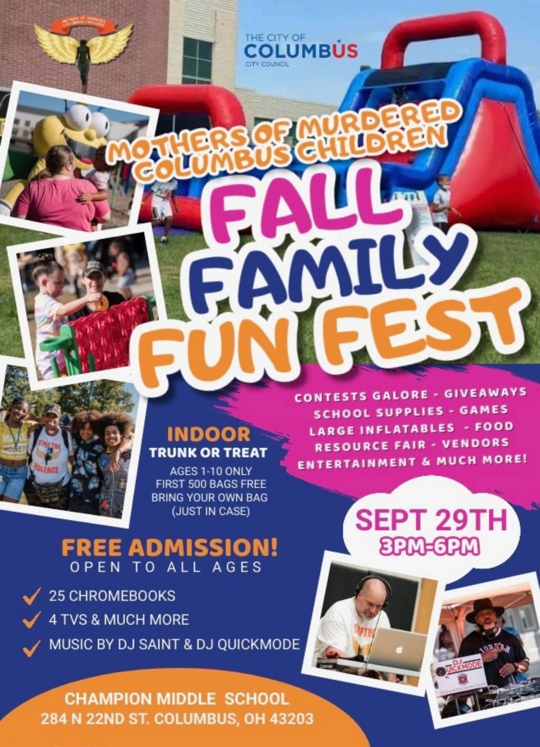 MOMCC FALL FAMILY FUN FESTIVAL 