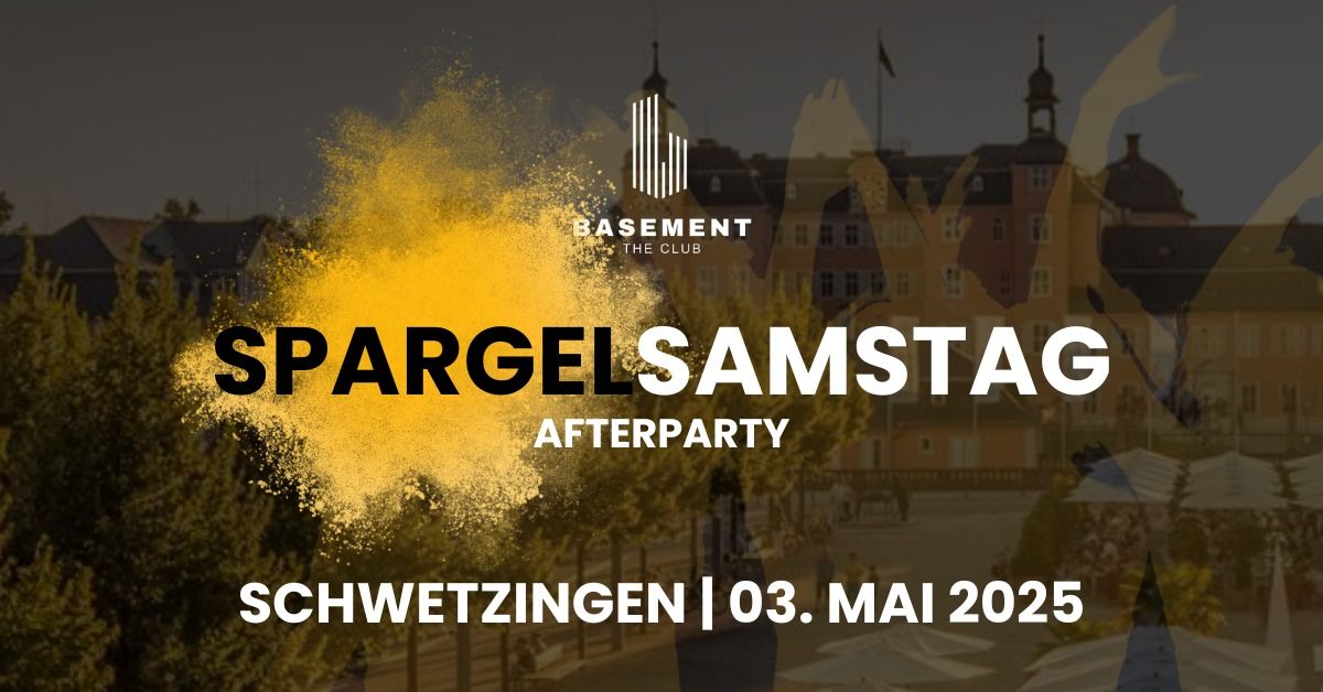 Spargelsamstag Schwetzingen: AFTER-PARTY