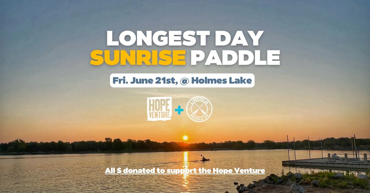 Sunrise Paddle -Longest Day of the Year
