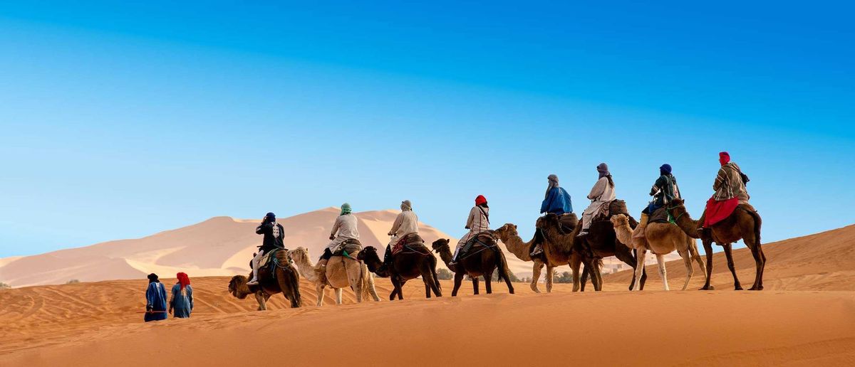 Embrace Freedom in the Sahara Desert