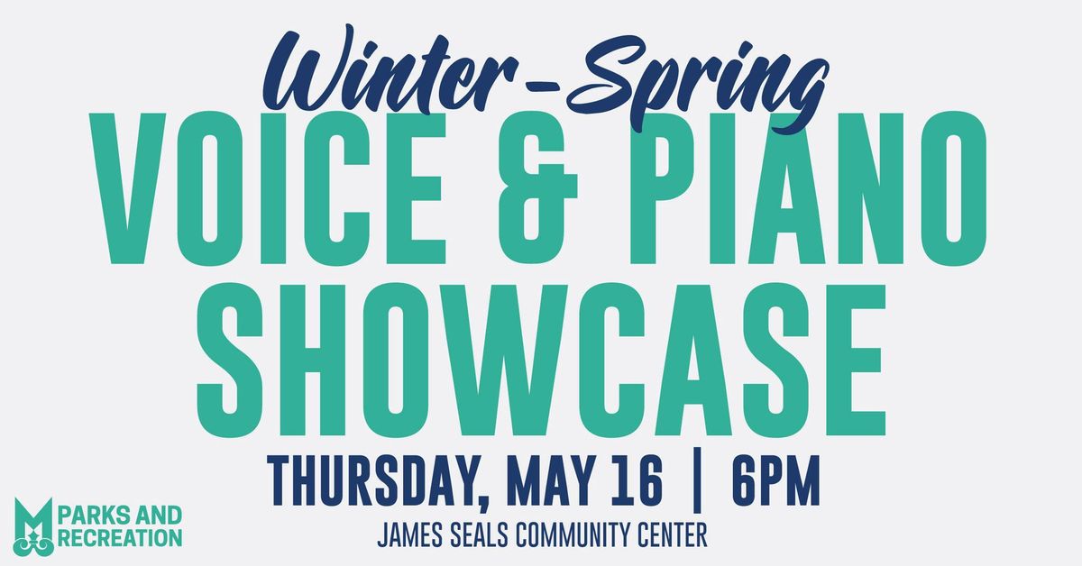 Winter-Spring Voice & Piano Showcase