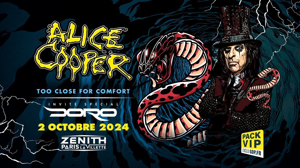 Alice Cooper \u2022 Z\u00e9nith Paris