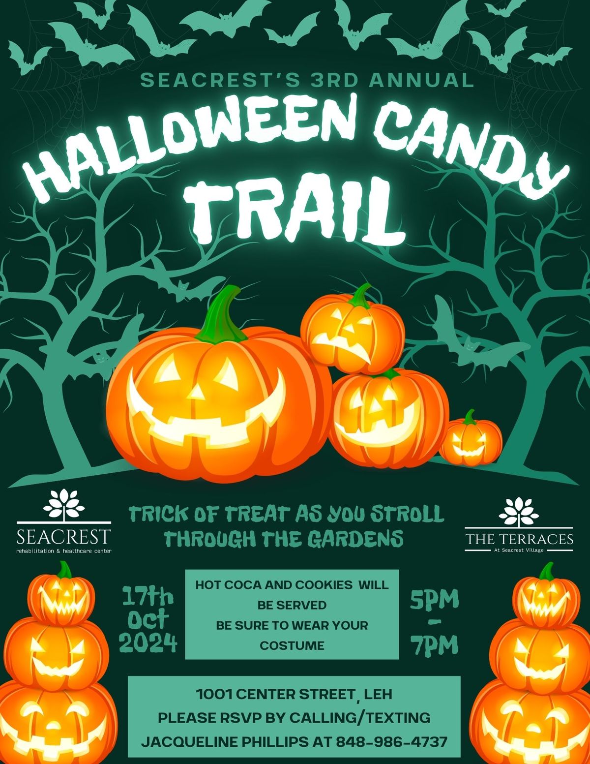 Seacrest's 3rd Annual Halloween Candy Trail