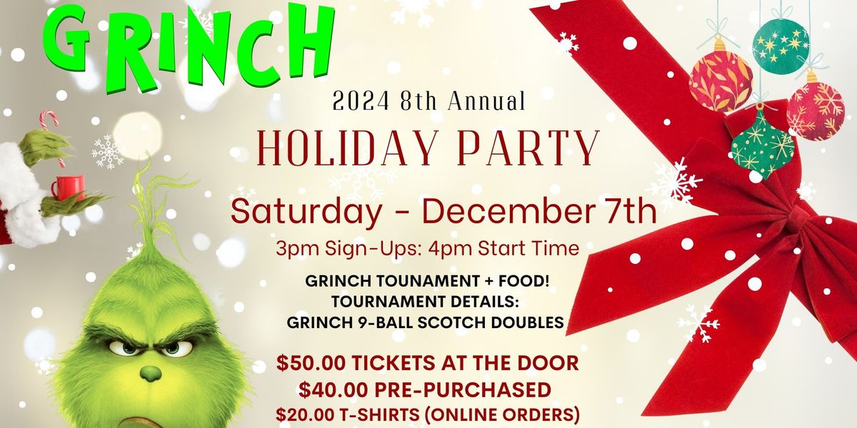 Grinch Annual Holiday Party - Mr.G's 