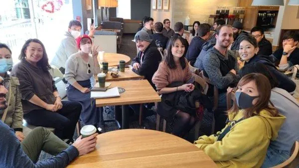 Japanese and English Language Exchange at Panera Bread