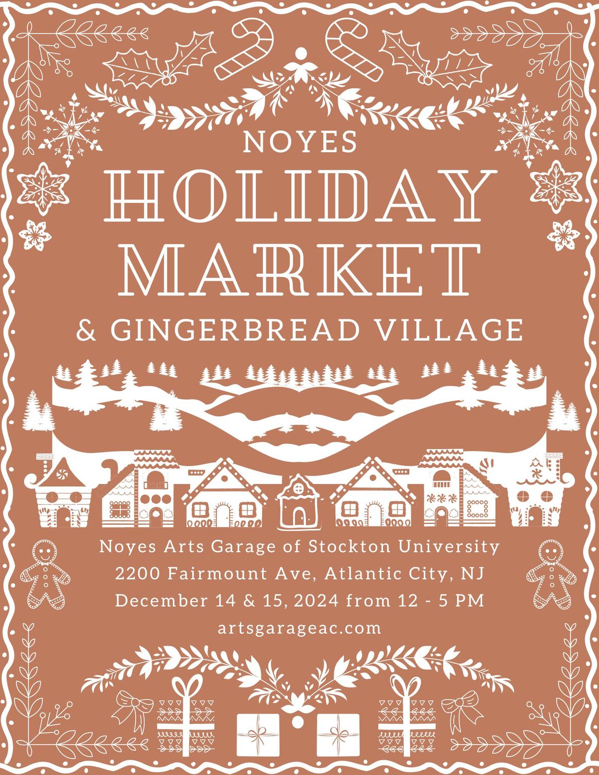 Noyes Holiday Market and Gingerbread Village