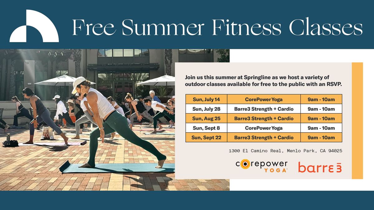 Free Summer Workout Classes at Springline
