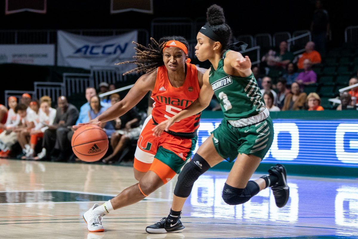 Binghamton Bearcats at Miami Hurricanes Mens Basketball at Watsco Center