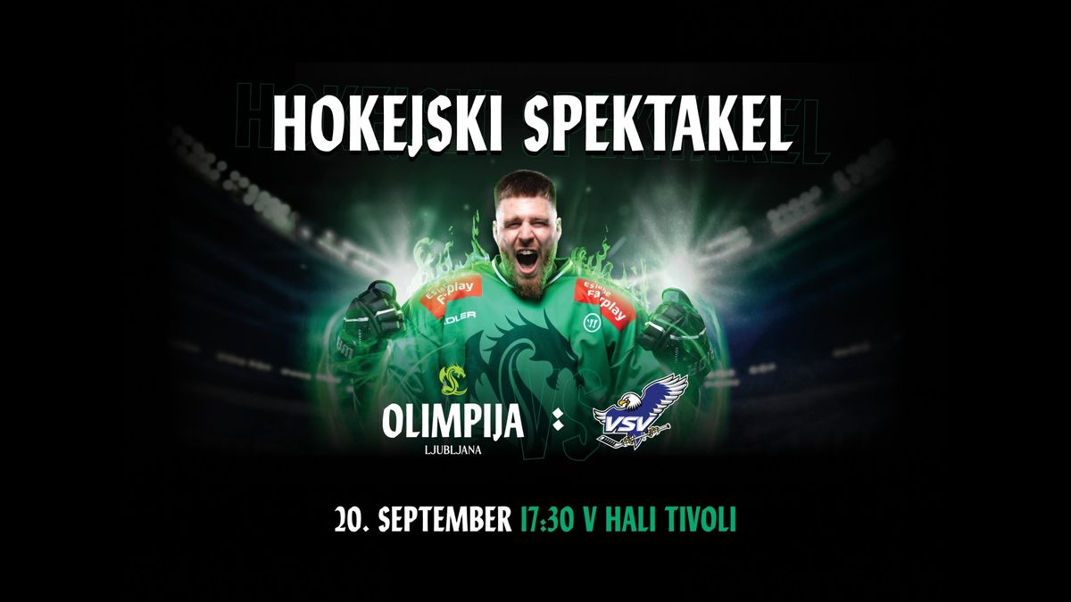 ? Hokejski spektakel - Olimpija Ljubljana:VSV ?