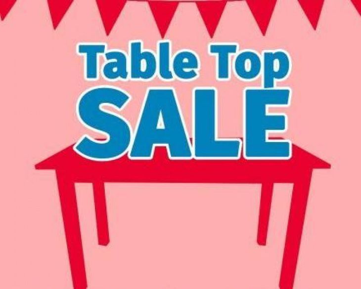 Table Top Sale 