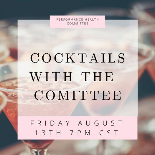 Cocktails with the Committee!