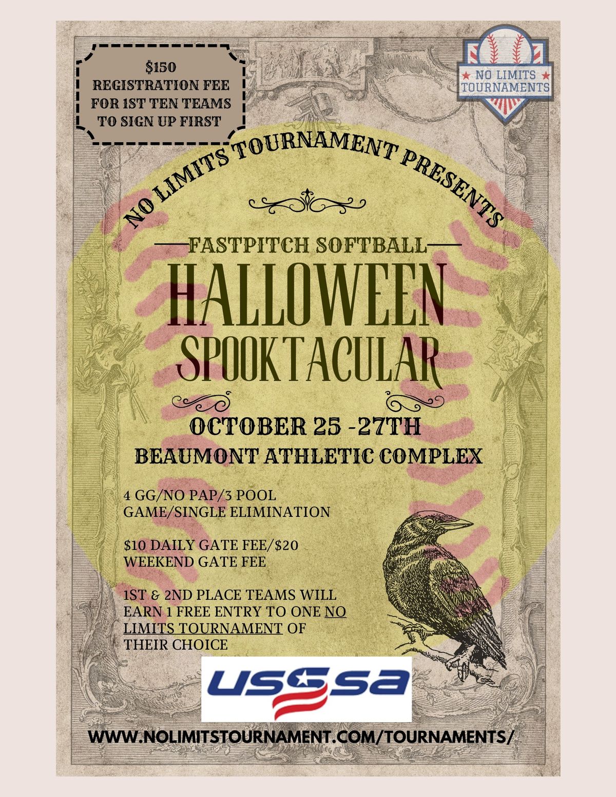 Fastpitch Softball Halloween Spooktacular