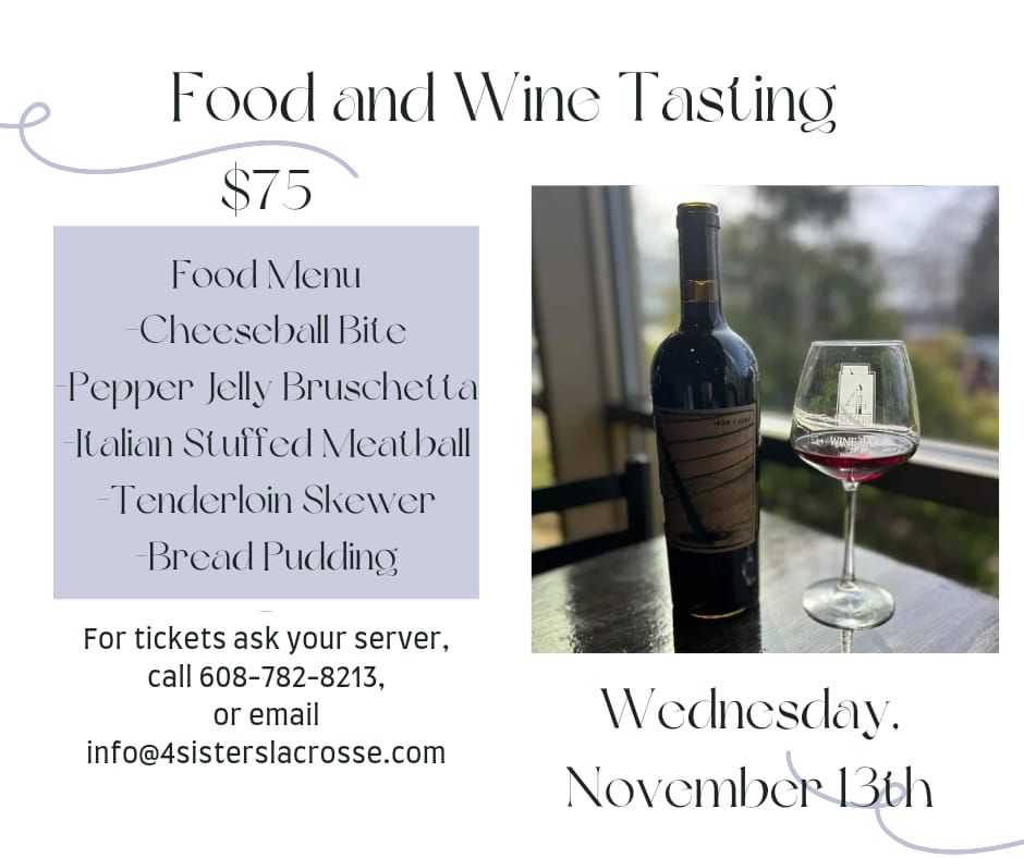 Food and Wine Tasting