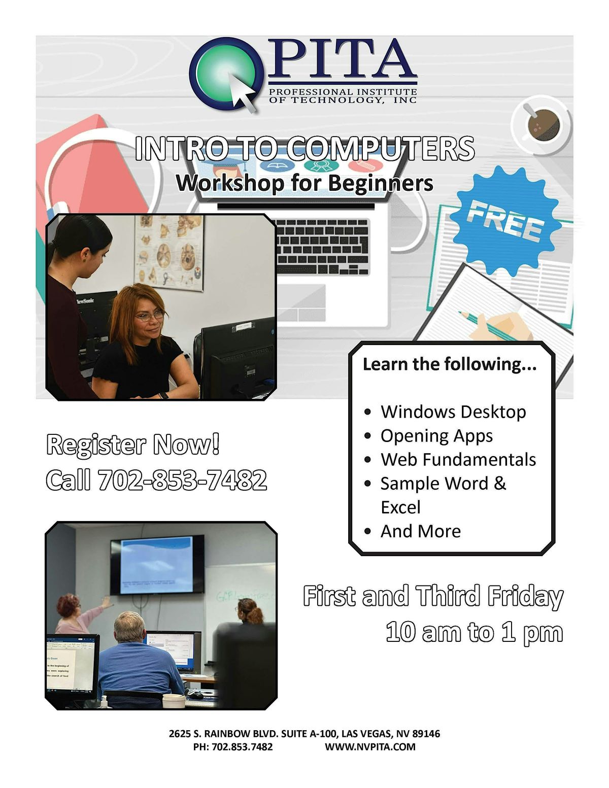 Free Computer Workshop-PITA