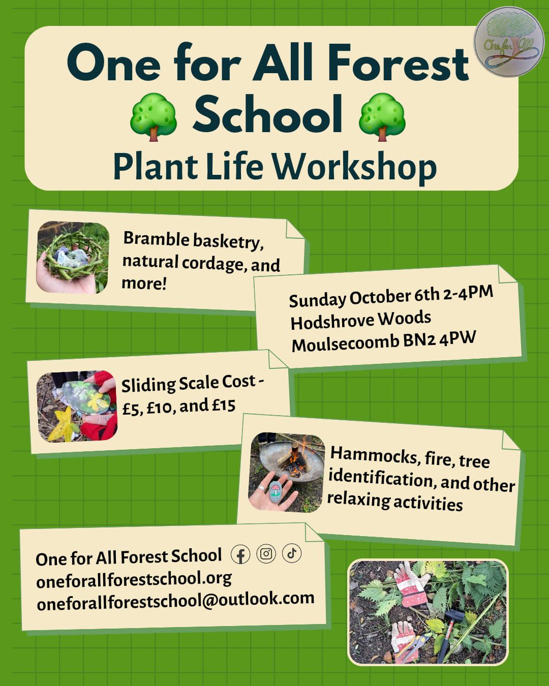 One for All Forest School Workshop: Plant Life