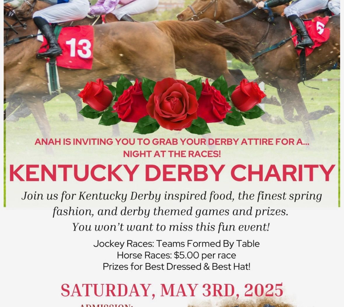 Kentuckey Derby Charity