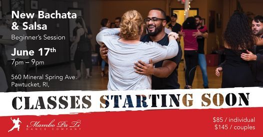 Next Salsa & Bachata Beginner Session