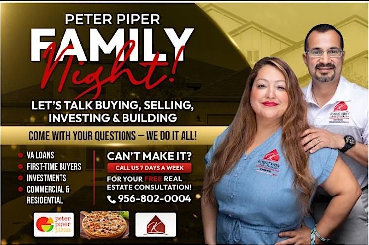 Team Kirby\u2019s Family Night for Home Buyers & Sellers!
