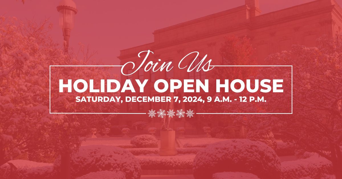 2024 Holiday Open House at the Hall of Laureates