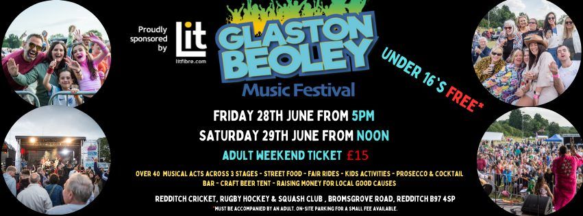 GlastonBeoley Community Music Festival 2024 - Redditch