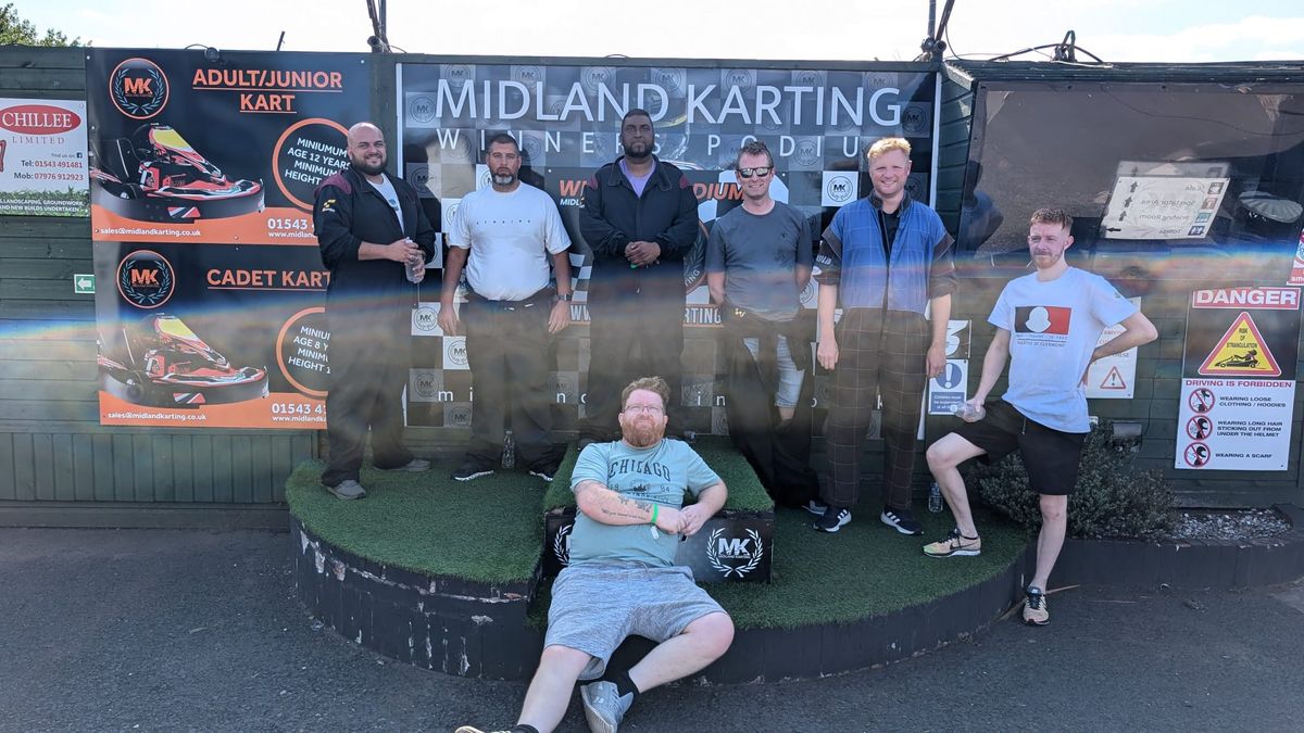 Midland Karting Team Building Event