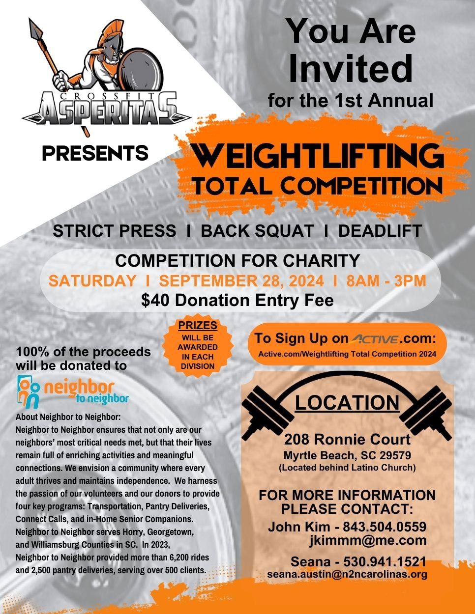 Weightlifting Total Competition