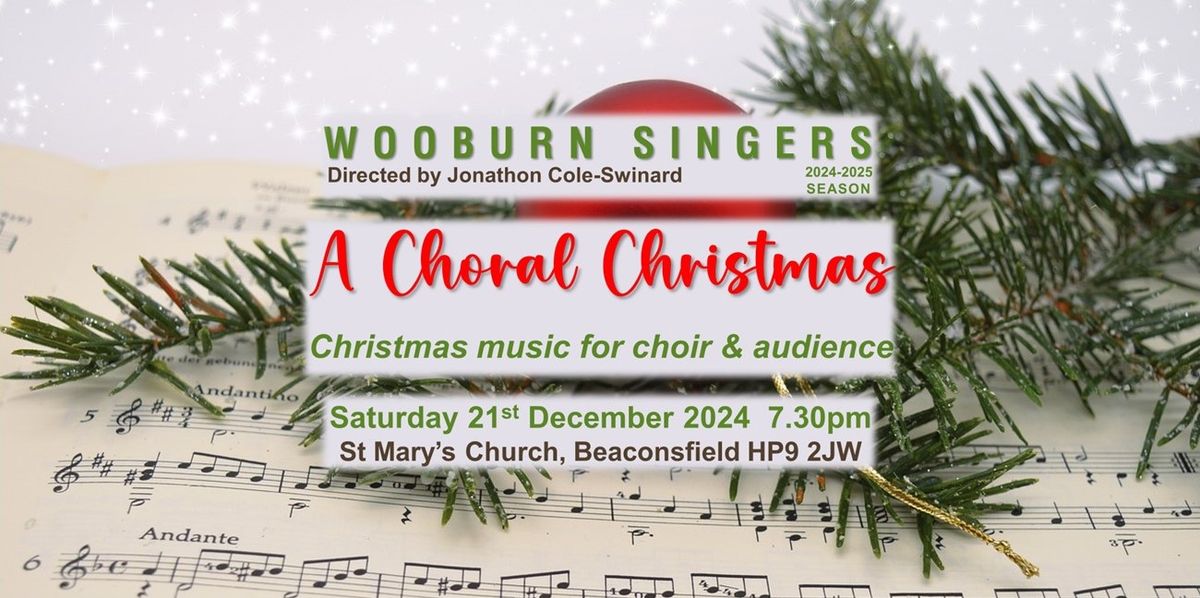 A Choral Christmas - Christmas music for choir and audience