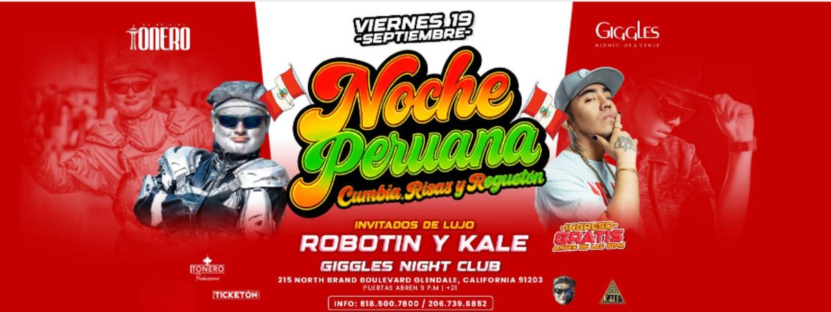 NOCHE PERUANA EN GLENDALE