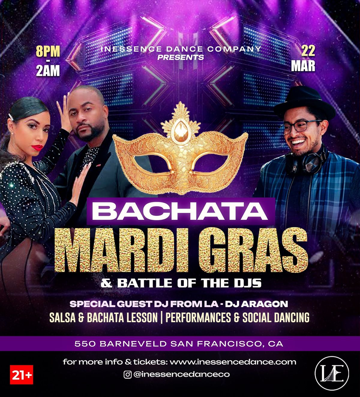 Bachata Mardi Gras & Battle of the DJs