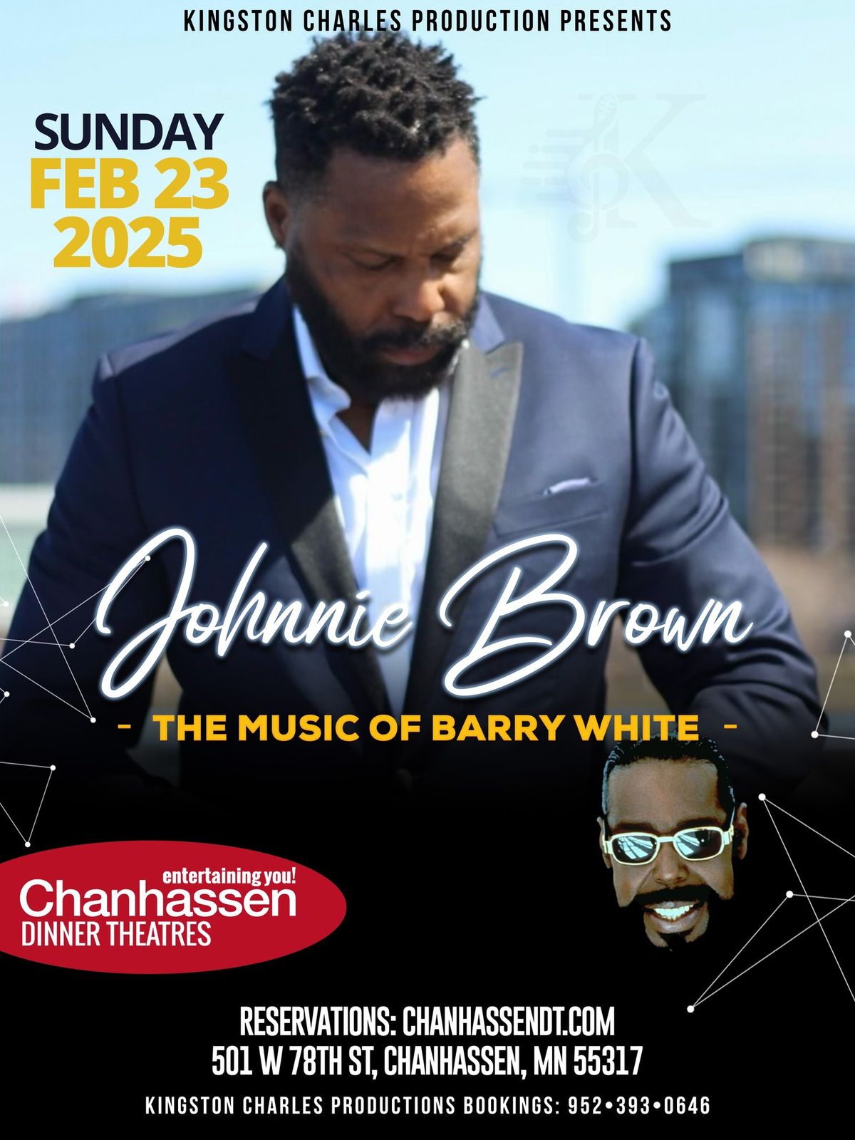 Johnnie Brown Feat: the music of Barry White 