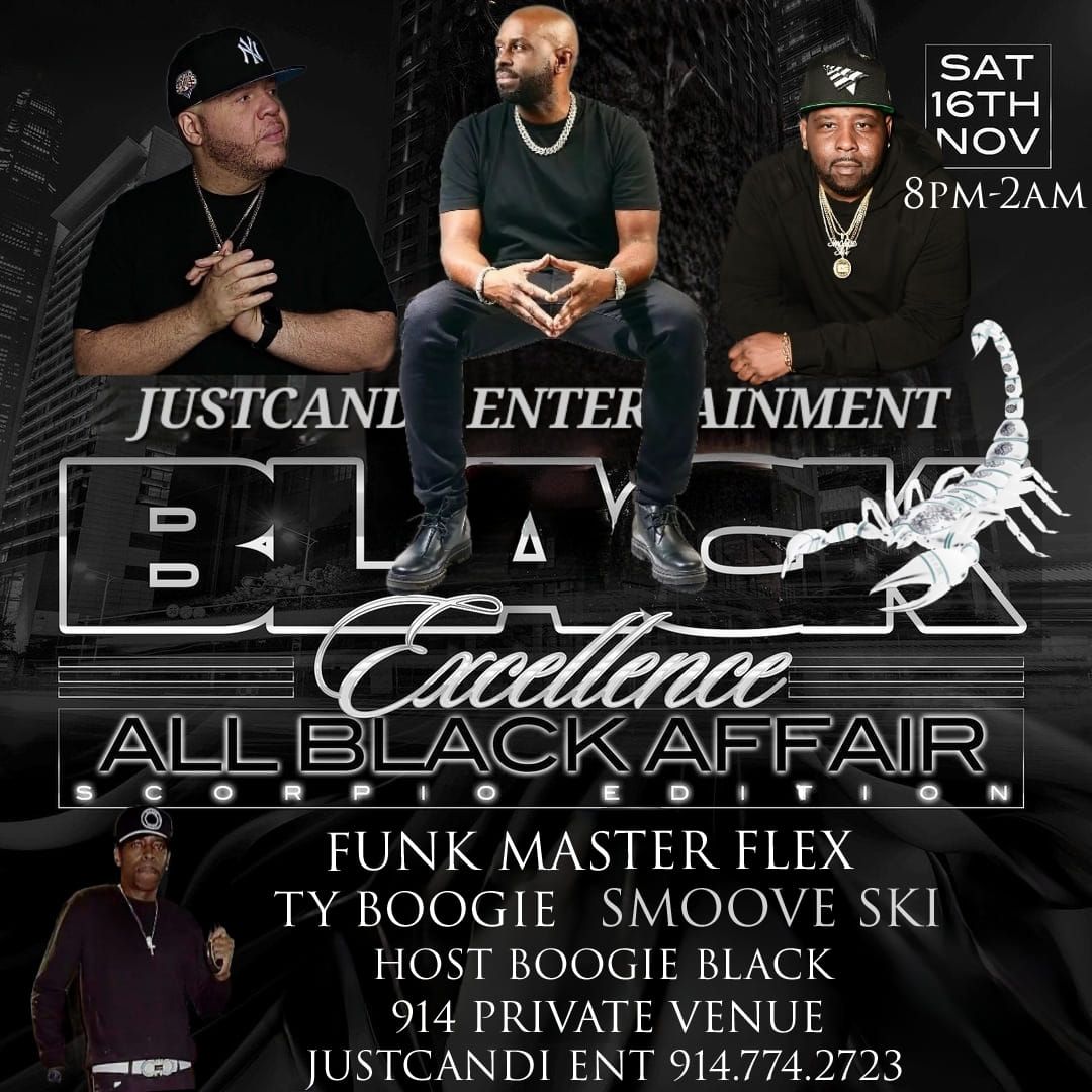 Black Excellence All Black Affair Scorpio Edition 