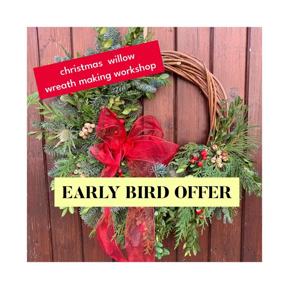 Christmas Willow Wreath Making workshop