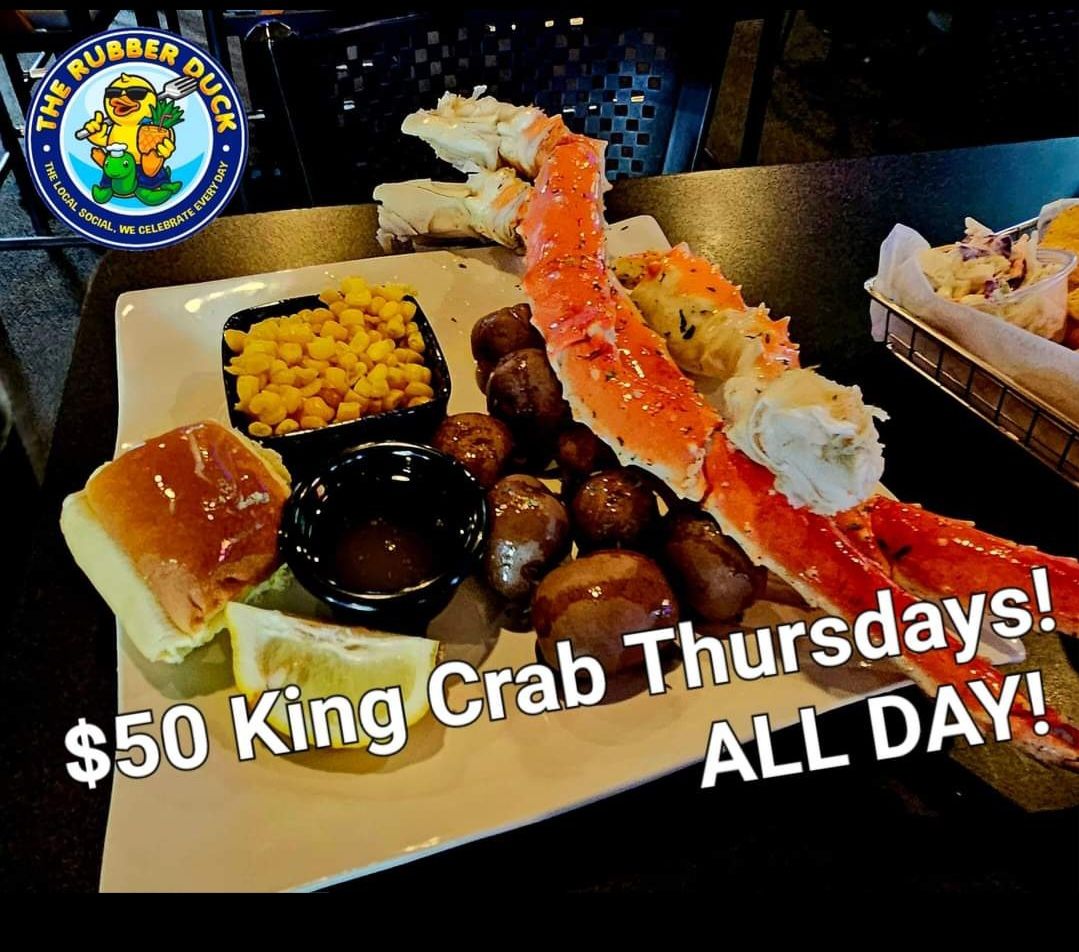 KING CRAB THURSDAYS 