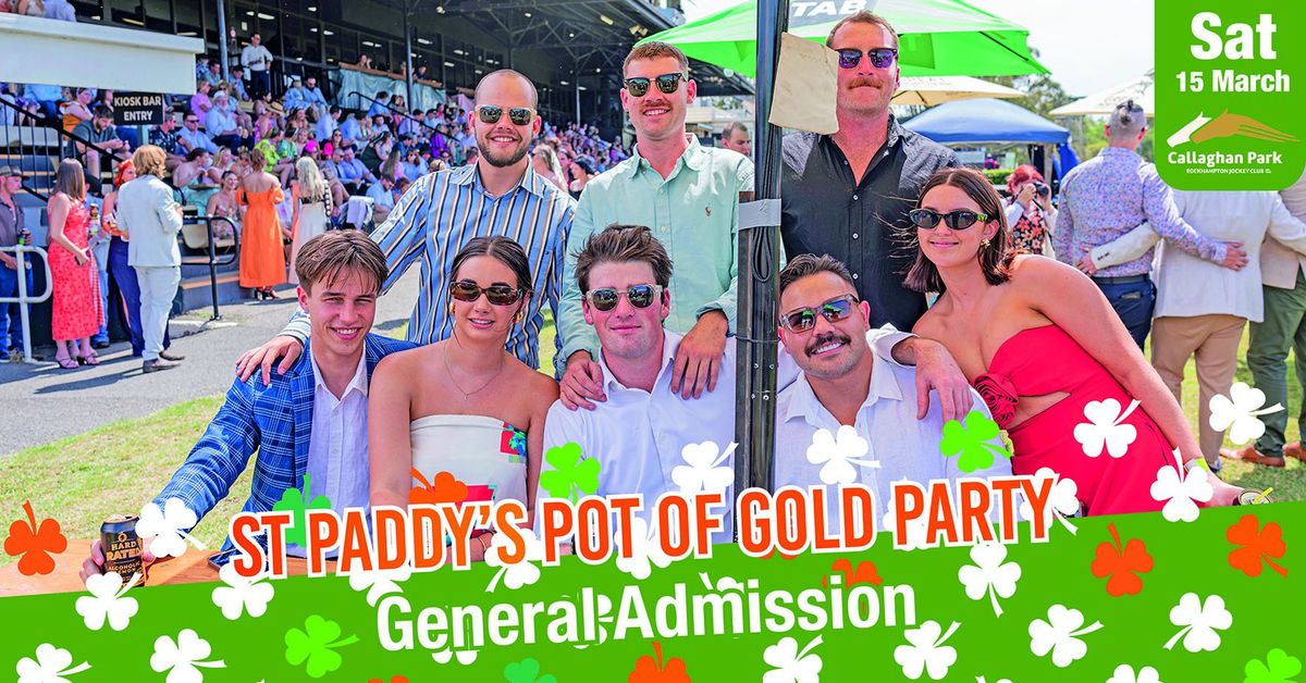 St Paddy's Day Pot of Gold Party (General Admission) 