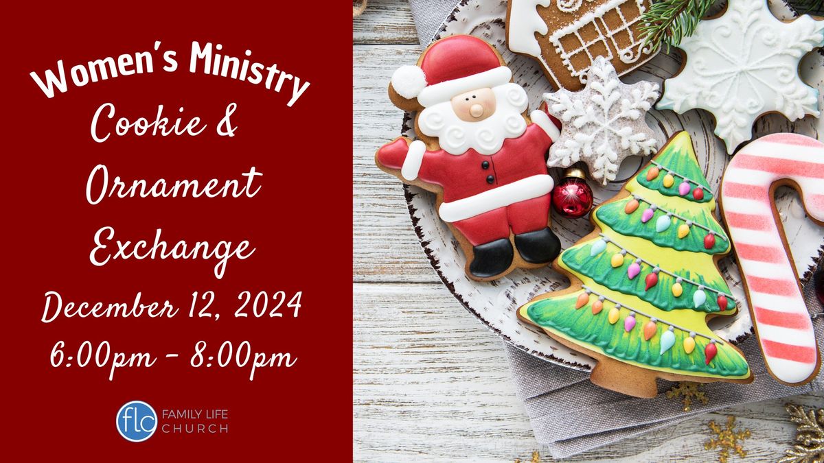 Women's Cookie & Ornament Exchange