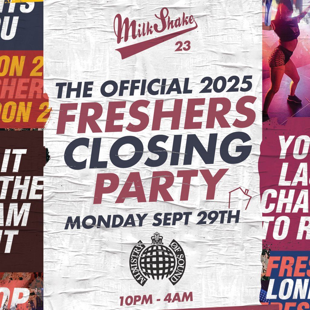 The Official Freshers 2025 Closing Party