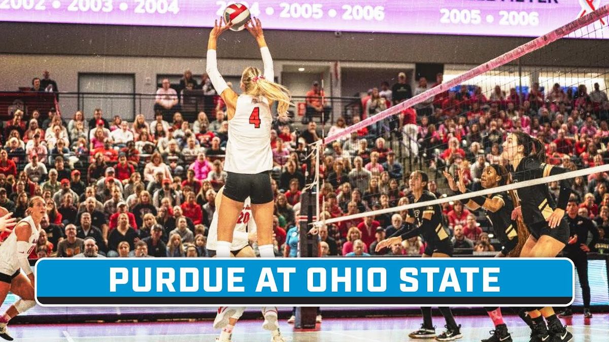 Purdue Boilermakers Women's Volleyball vs. Ohio State Buckeyes