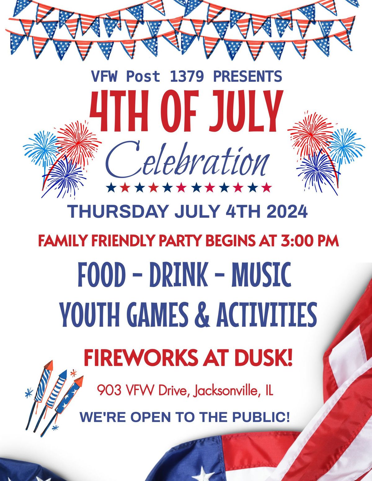 4th of July Celebration at the VFW!
