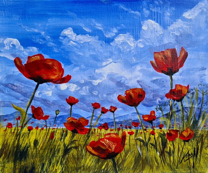 THORNTON Paint Party, Poppy Day - TAM