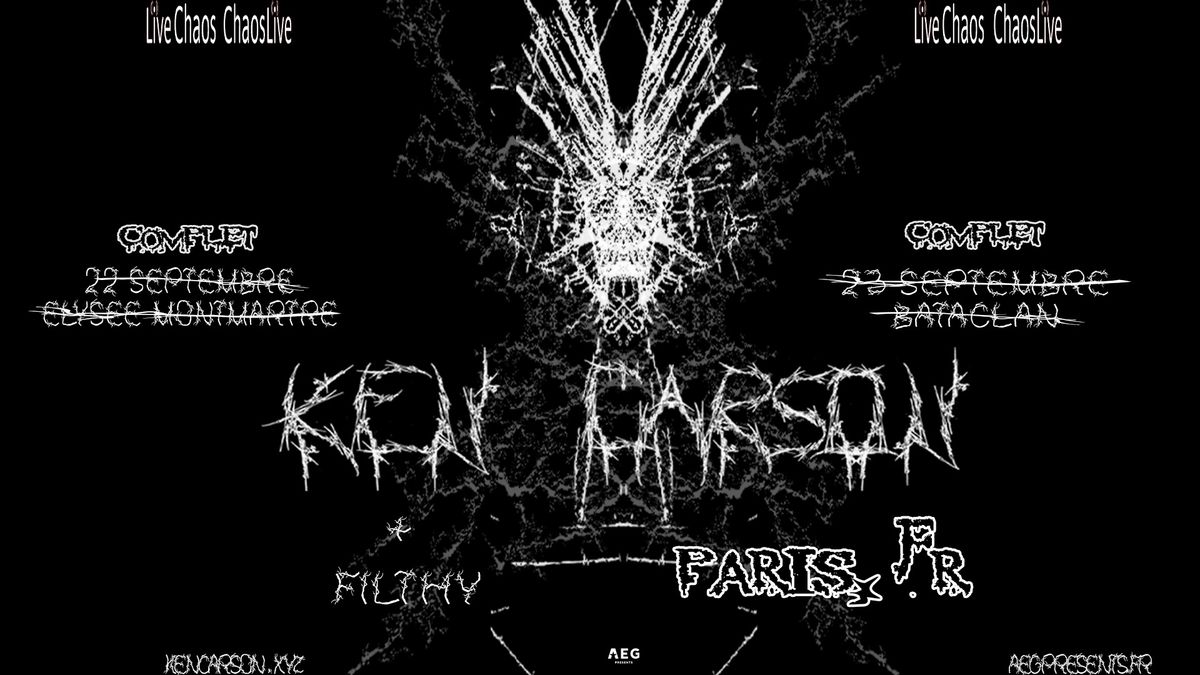 COMPLET \/ Ken Carson + F1LTHY  \u2022 \u00c9lys\u00e9e Montmartre \u2022 22 septembre 2024