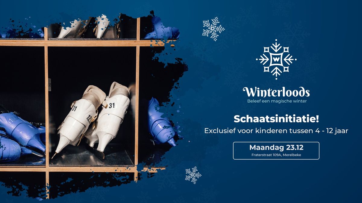 Schaatsinitiatie (4-12 jaar) \u26f8\ufe0f