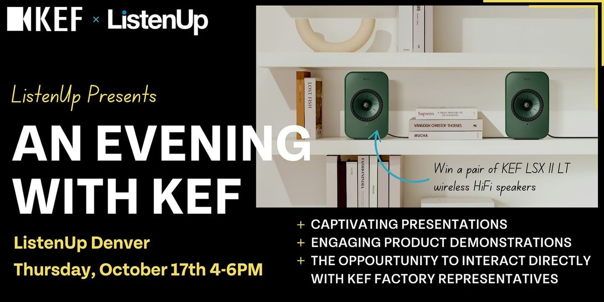 An Evening with KEF