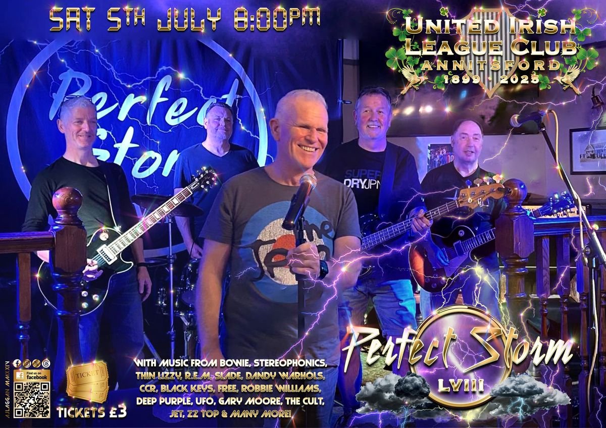 Perfect Storm - live at the Irish Club!