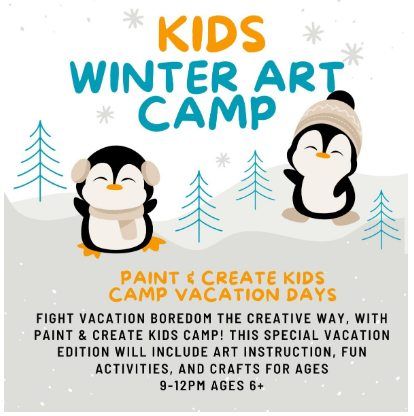 Paint & Create Kids Camp