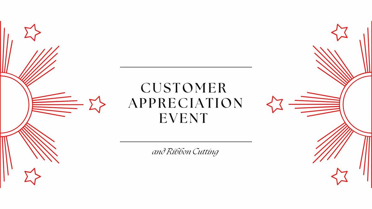 Ribbon Cutting & Salon Customer Appreciation