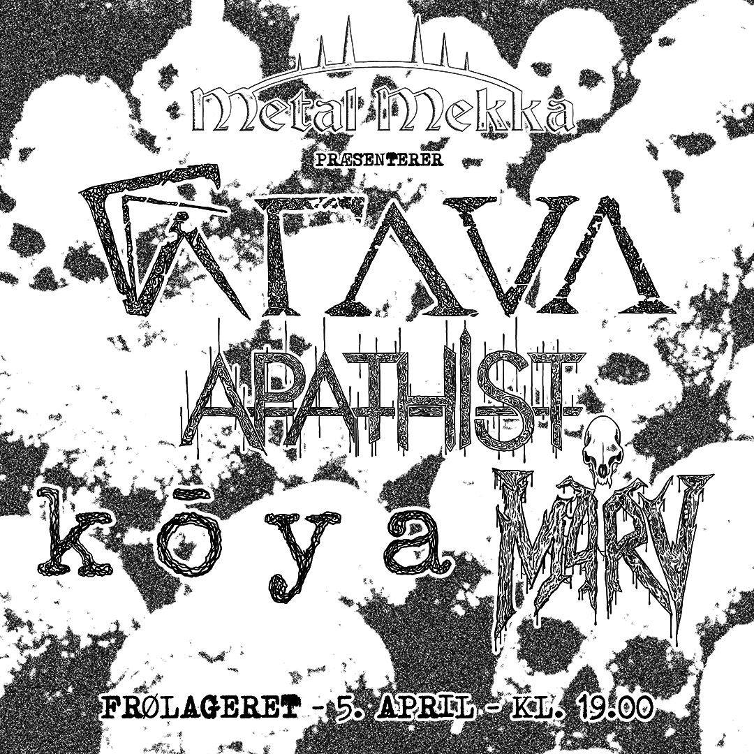 Metal Mekka - Grava, Apathist, K\u014dya & Marv.