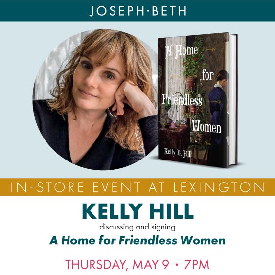 Kelly Hill discussing and signing A Home for Friendless Women